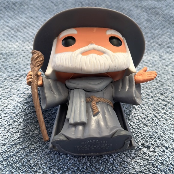 Funko Pop Gandalf figure loose. LOTR the Hobbit. No Box - Picture 7 of 8